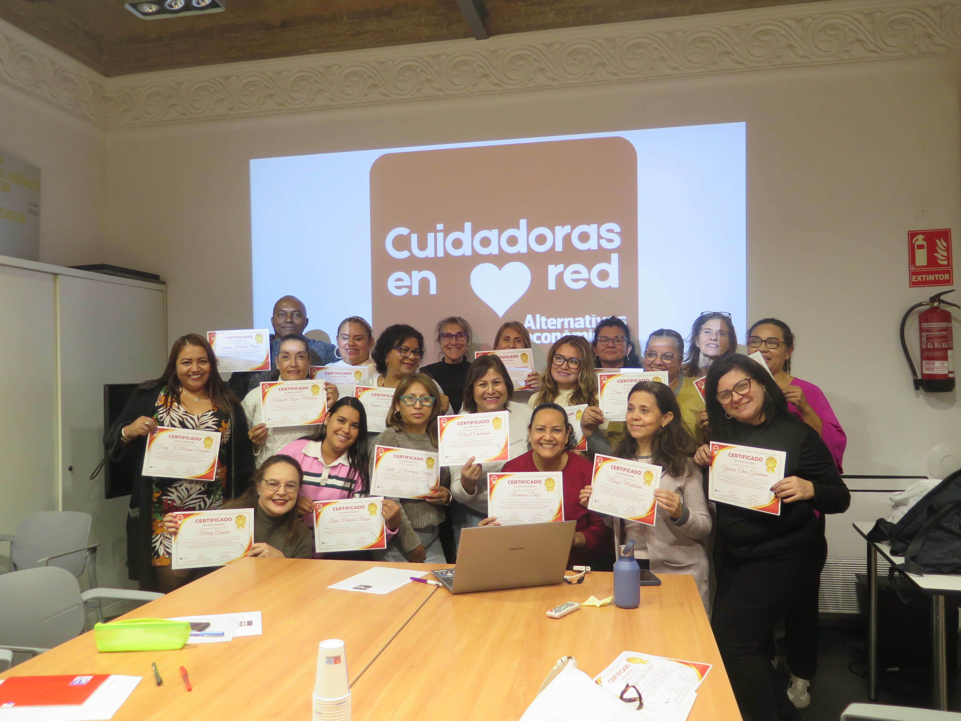 Cuidadoras en Red finaliza su primer curso